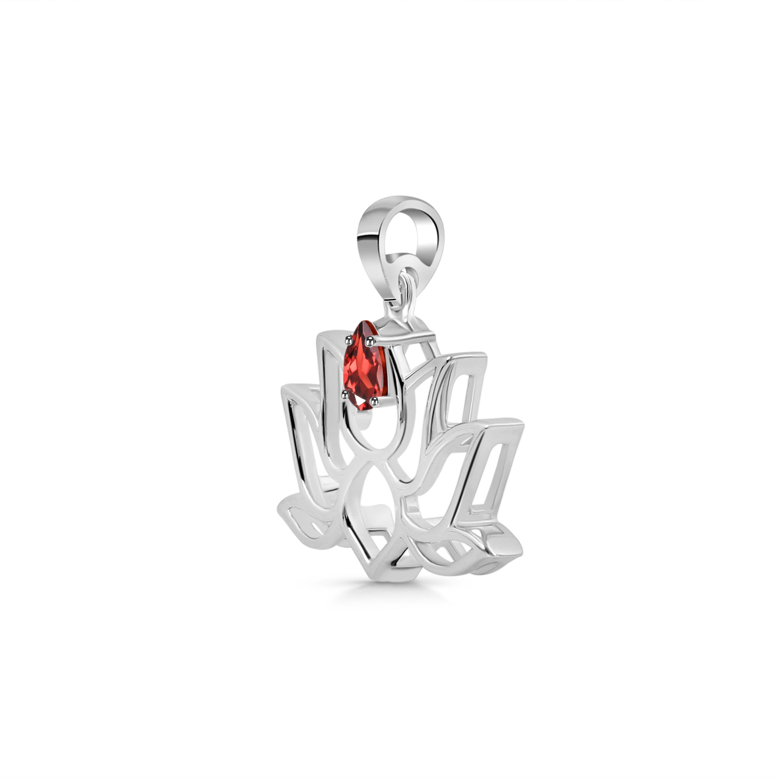 Garnet Pendant-(GAR-SN-156.)